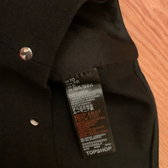 New Topshop Rose Studs Cropped Tank - Picture 4 of 5